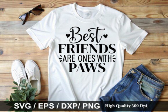 BEST FRIENDS ARE ONES with PAWS SVG Review