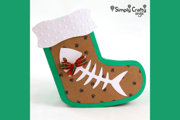 Cat Stocking Box SVG Review