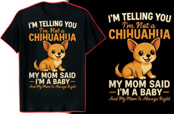 Chihuahua TShirt Graphic Art Review