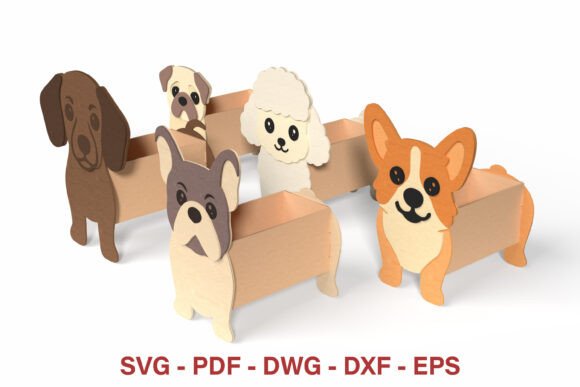 Cute Dog Box Set – 5 Breeds SVG Review