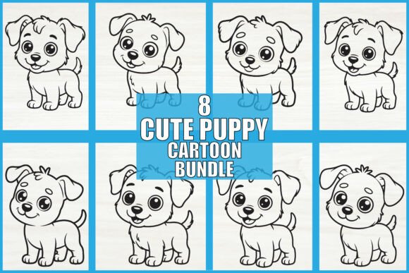 Cute Puppy Cartoon Bundle Review