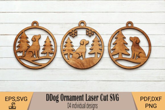 Dog Ornament Laser Cut SVG Review
