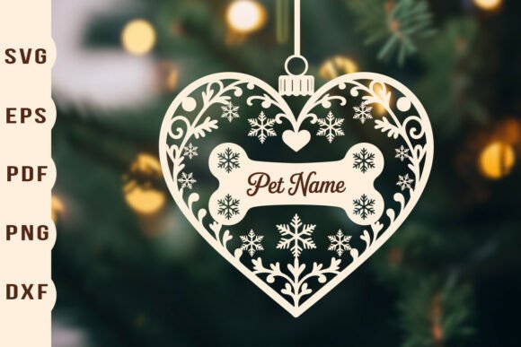Dog Paw Ornament Laser Cut File Review