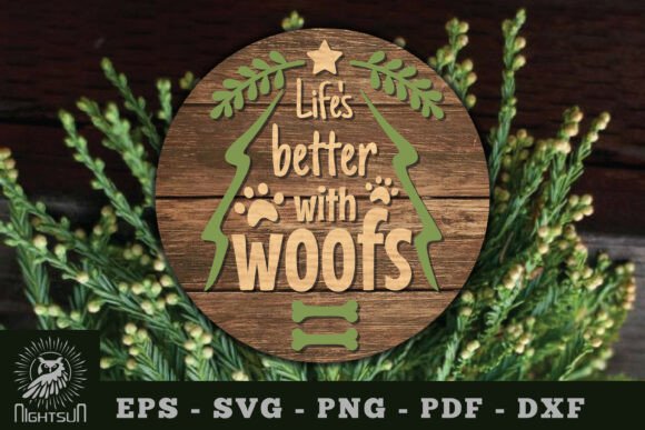 Dog Round Laser Cut Sign Review