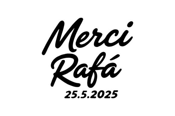 Merci Rafa 25.5.2025 Embroidery Design Review
