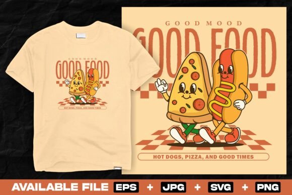 Retro Junk Food Cartoon Character Design Review