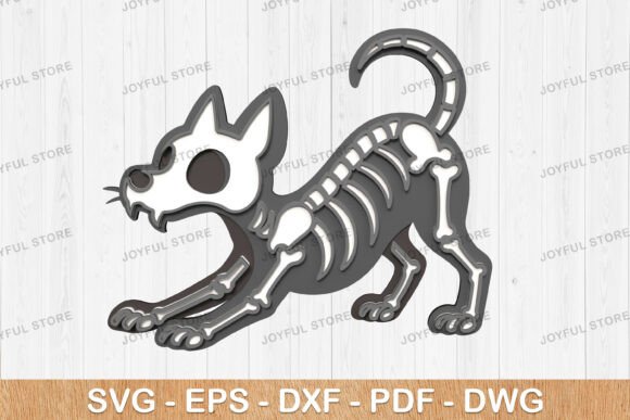 Scary Skeleton Dog SVG Laser Cut Review