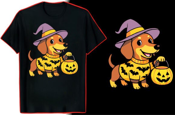 Spooky Dachshund TShirt Review for Embroidery Projects